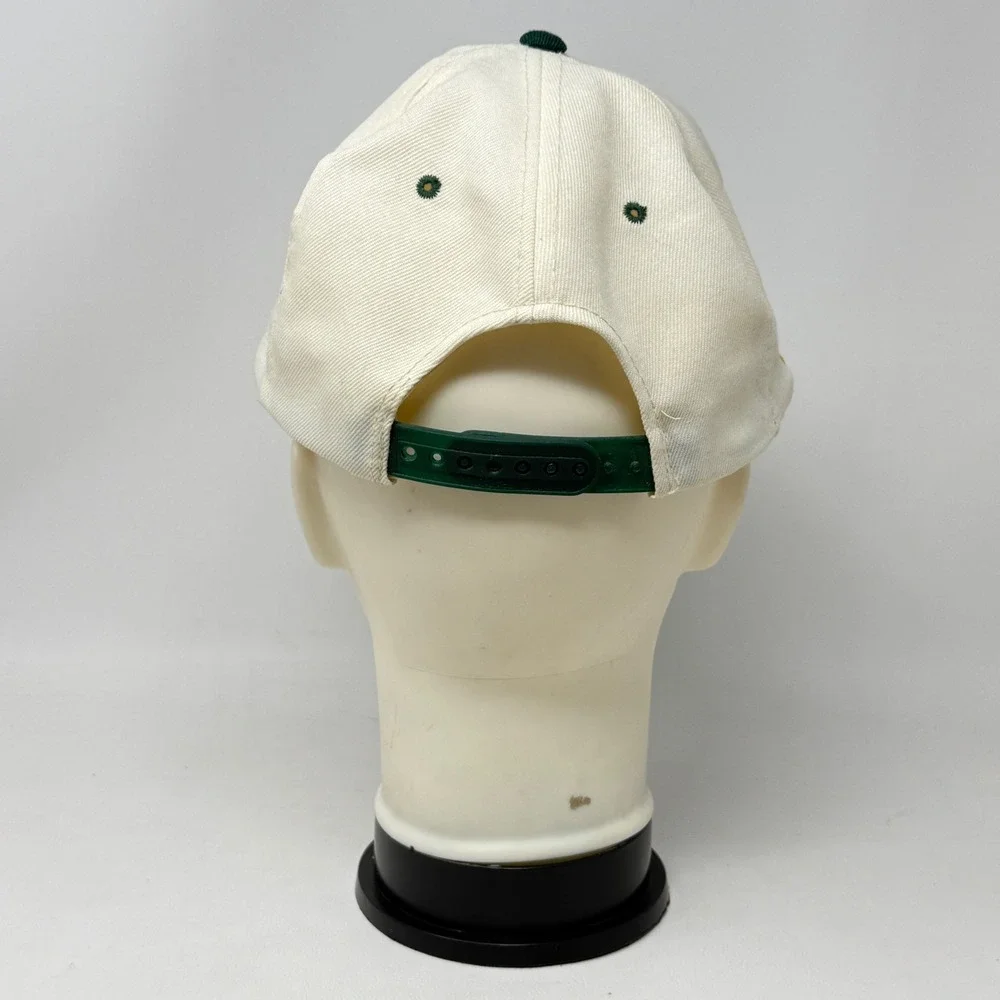 Vintage 90s Bass Pro Giant Logo Embroidered Snapback Hat Youngan Wool Button